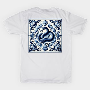 Dutch Tile: The No.4 Snake T-Shirt